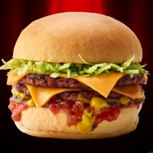 Smash Burger (Double) with Chips and Drinks